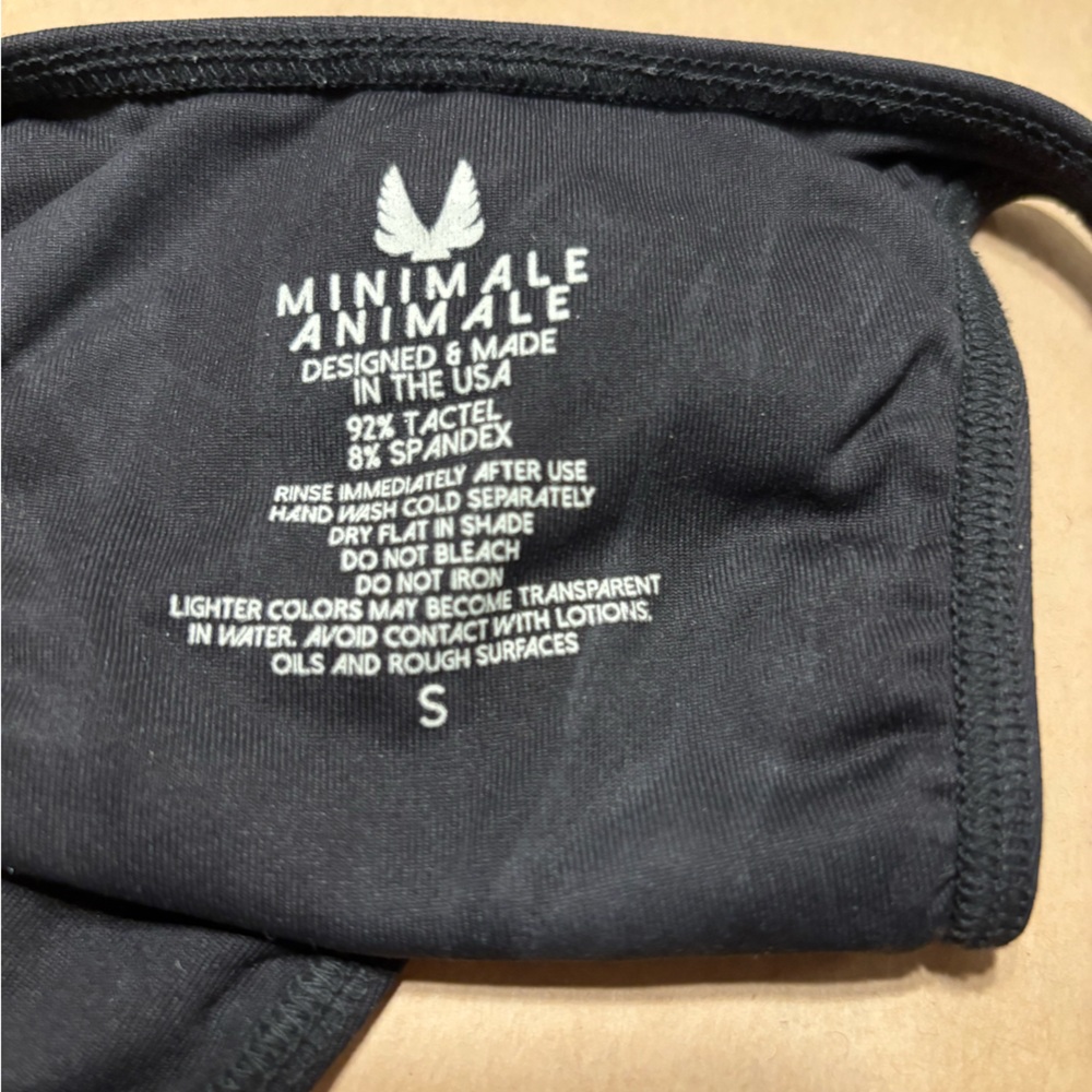 Minimale Animale Sleek‎ Black Bikini Bottom - Picture 3 of 3